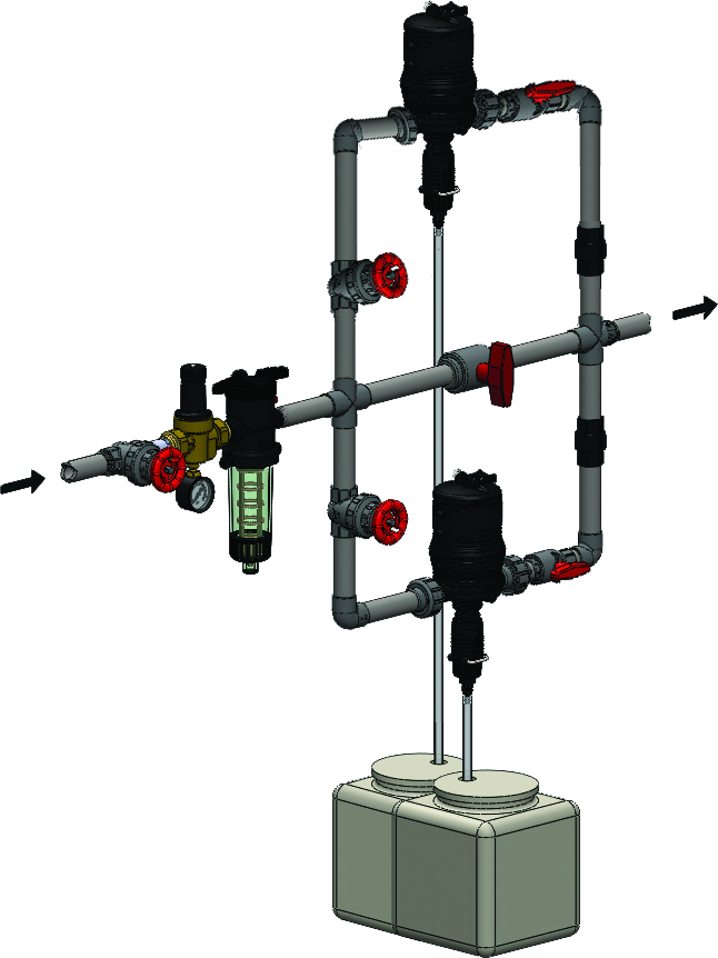 Installation information proportional pumps